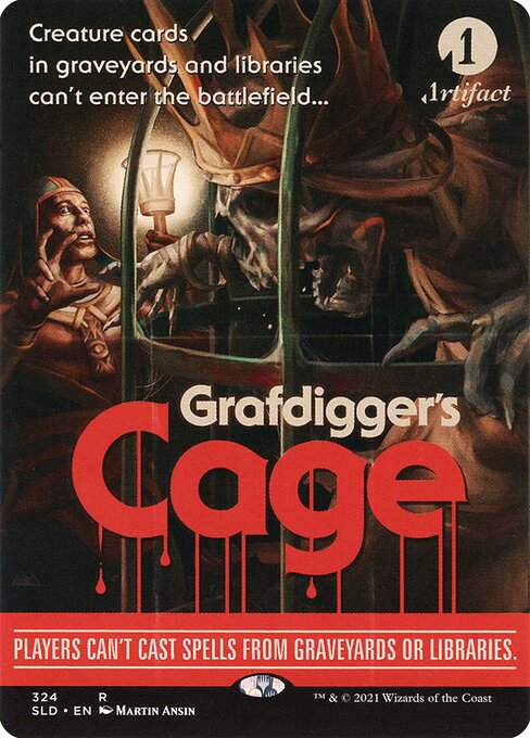 Grafdigger's Cage — art by Martin Ansin