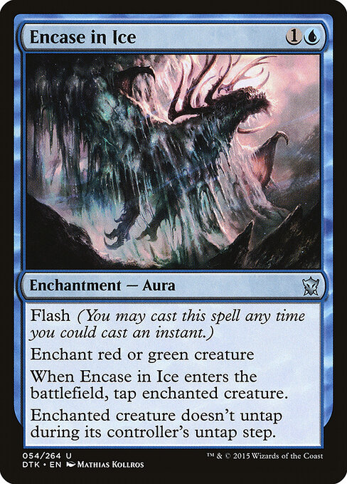 Encase in Ice — art by Mathias Kollros
