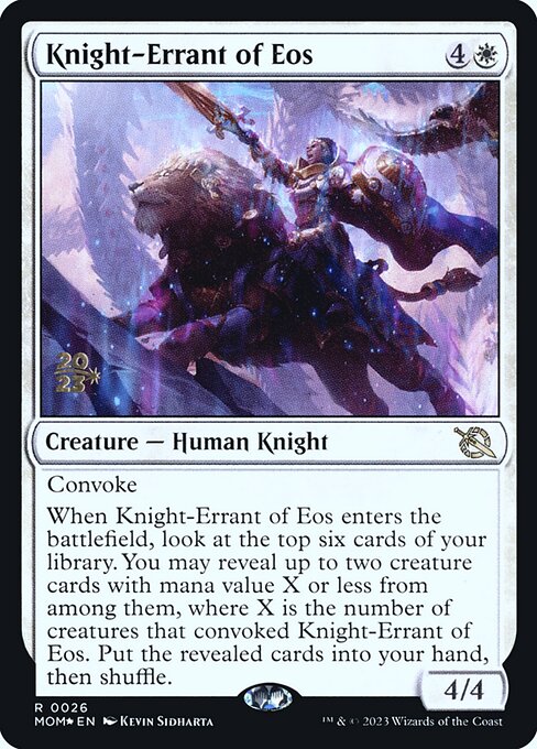 Knight-Errant of Eos — art by Kevin Sidharta