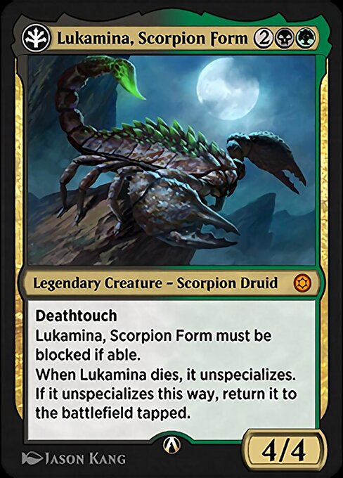 Lukamina, Scorpion Form — art by Jason Kang