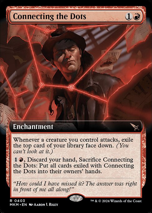 Connecting the Dots — art by Aaron J. Riley