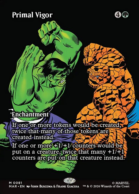 Primal Vigor — art by John Buscema & Frank Giacoia