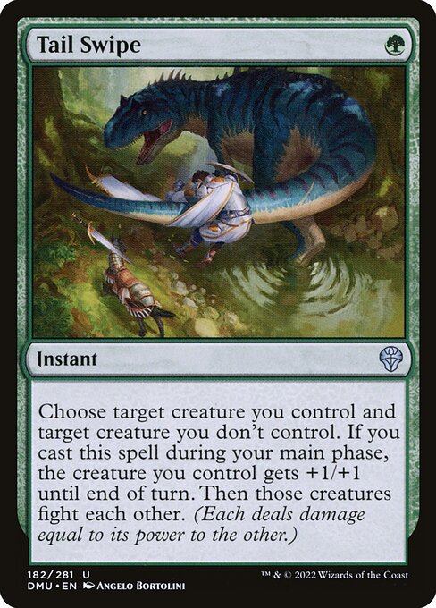 Tail Swipe — art by Ângelo Bortolini