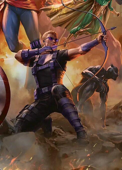 Hawkeye, Trick Shot // Hawkeye, Trick Shot — art by Thanh Tuấn