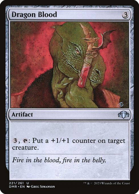Dragon Blood — art by Greg Simanson