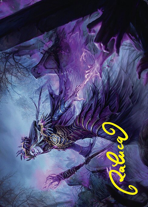 Zul Ashur, Lich Lord // Zul Ashur, Lich Lord — art by Raluca Marinescu