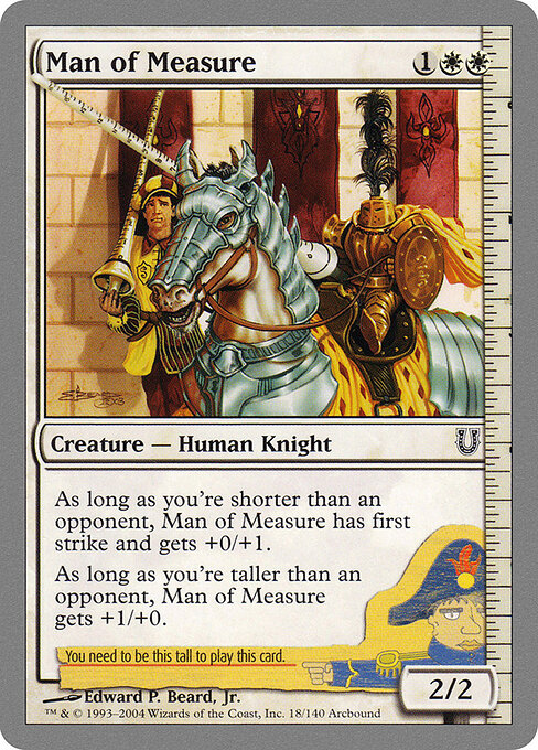 Man of Measure — art by Edward P. Beard, Jr.