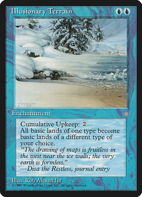 Illusionary Terrain — art by Rob Alexander