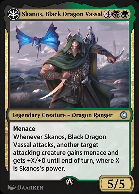 Skanos, Black Dragon Vassal — art by Daarken