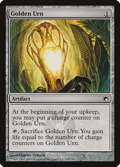 Golden Urn — art by Charles Urbach