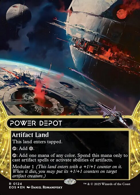 Power Depot — art by Daniel Romanovsky