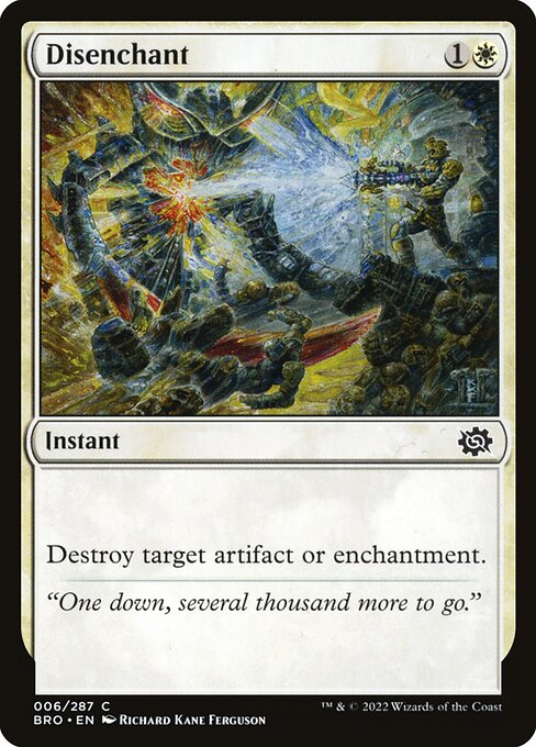 Disenchant — art by Richard Kane Ferguson