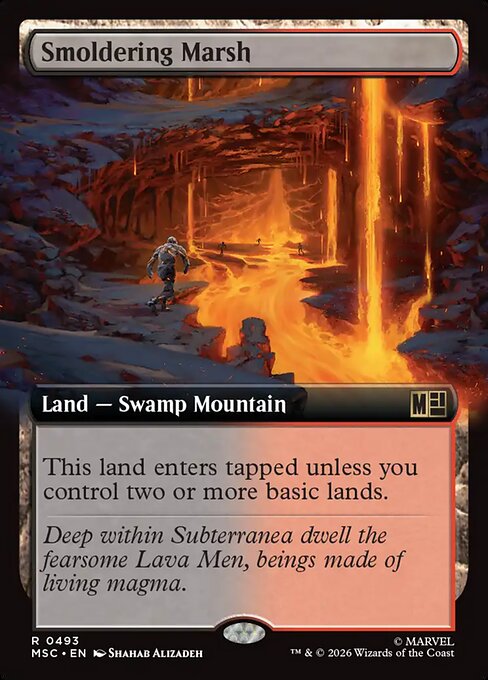 Smoldering Marsh — art by Shahab Alizadeh