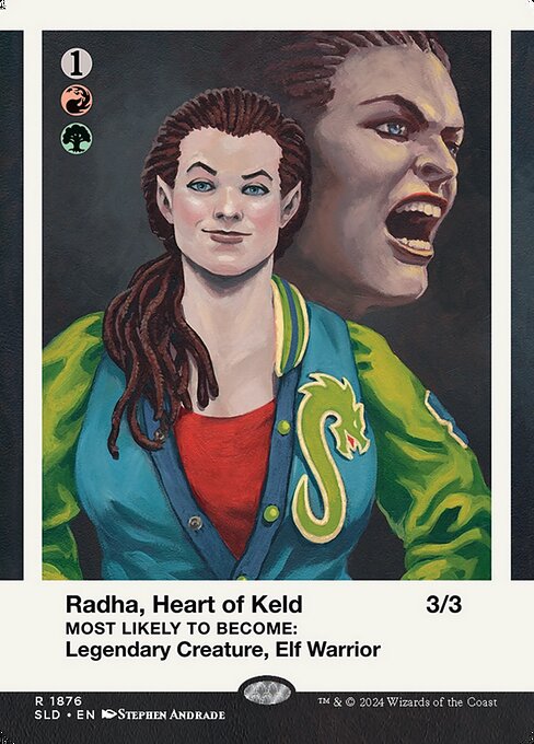 Radha, Heart of Keld // Radha, Heart of Keld — art by Stephen Andrade