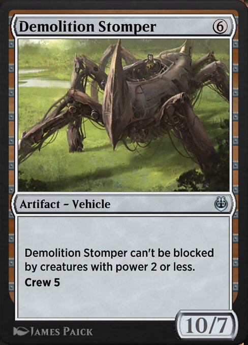 Demolition Stomper — art by James Paick