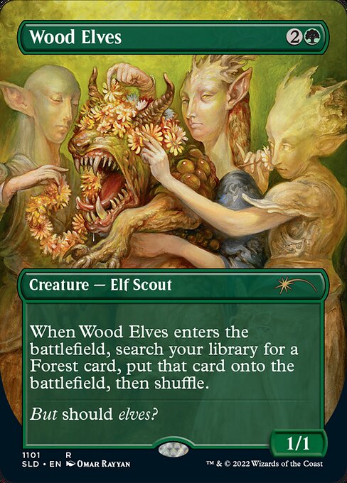 Wood Elves — art by Omar Rayyan