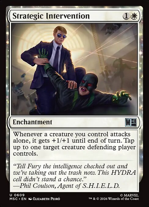 Strategic Intervention — art by Elizabeth Peiró