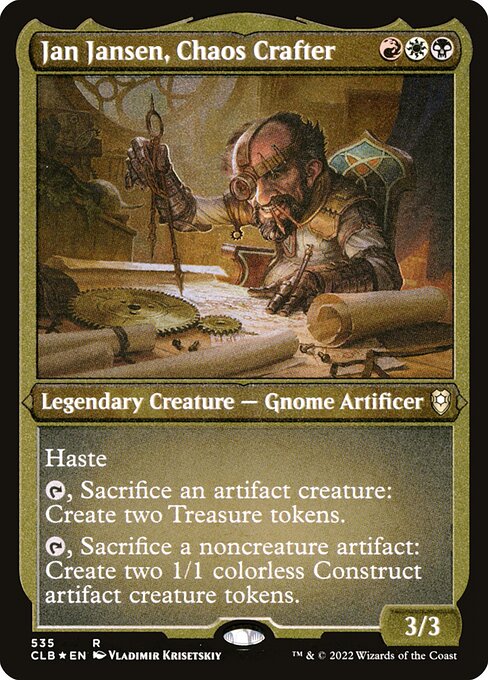 Jan Jansen, Chaos Crafter — art by Vladimir Krisetskiy