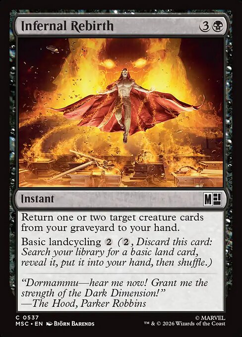 Infernal Rebirth — art by Björn Barends