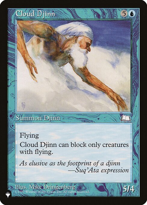 Cloud Djinn — art by Mike Dringenberg
