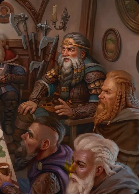 Thorin, King of Durin's Folk // Thorin, King of Durin's Folk — art by Dmitry Burmak