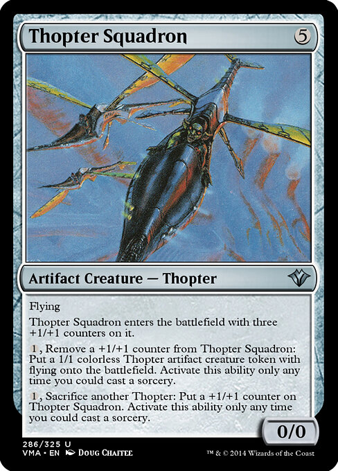 Thopter Squadron — art by Doug Chaffee