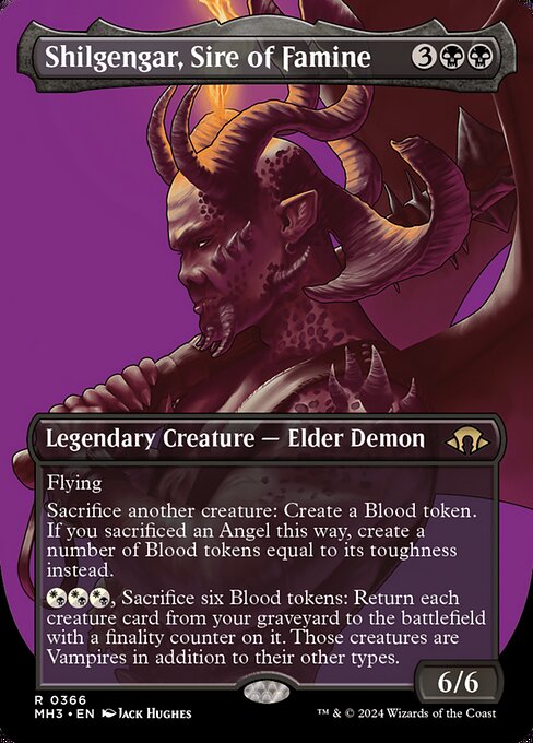Shilgengar, Sire of Famine — art by Jack Hughes