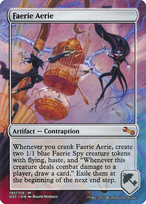 Faerie Aerie — art by Ralph Horsley