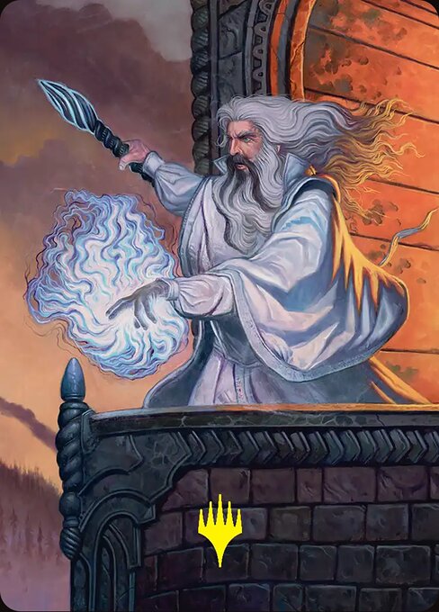 Saruman of Many Colors // Saruman of Many Colors — art by rk post