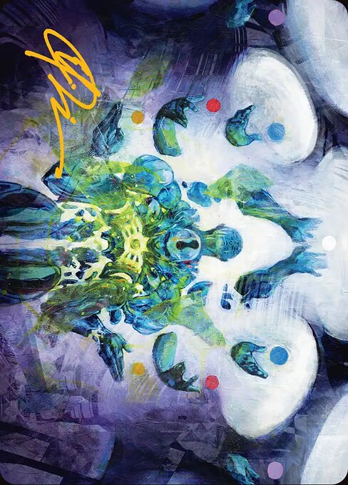 Avatar of Burgeoning Echoes // Avatar of Burgeoning Echoes — art by Eli Minaya