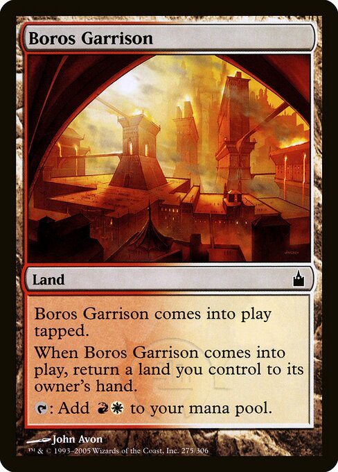 Boros Garrison — art by John Avon