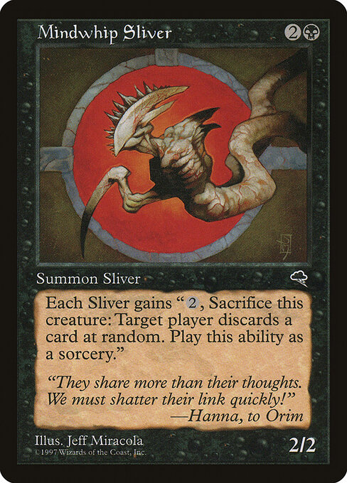 Mindwhip Sliver — art by Jeff Miracola
