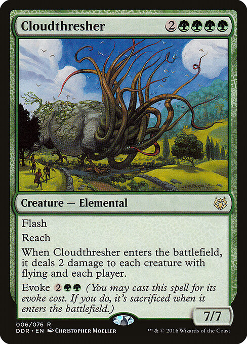 Cloudthresher — art by Christopher Moeller
