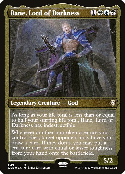 Bane, Lord of Darkness — art by Billy Christian