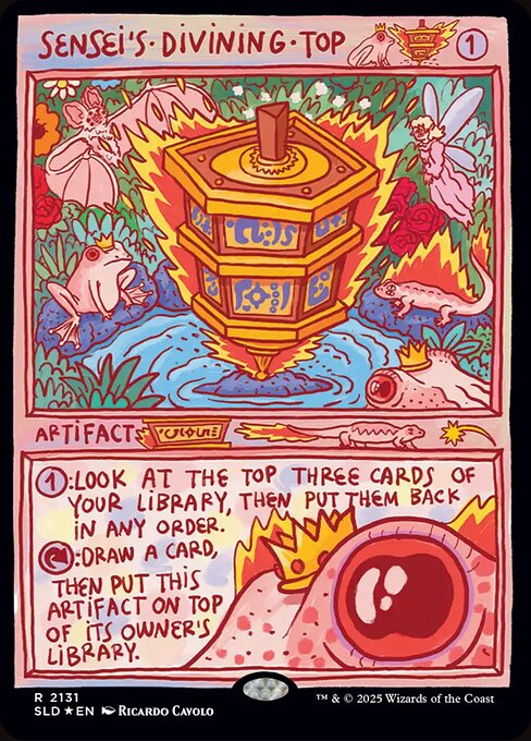 Sensei's Divining Top — art by Ricardo Cavolo
