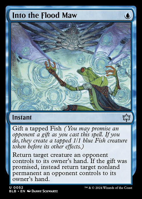 Into the Flood Maw — art by Danny Schwartz