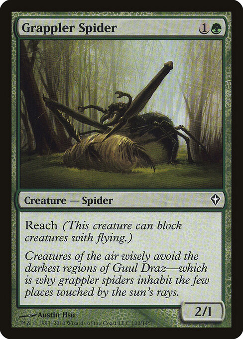 Grappler Spider — art by Austin Hsu