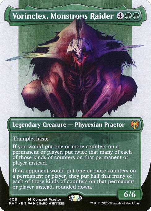 Vorinclex, Monstrous Raider — art by Richard Whitters