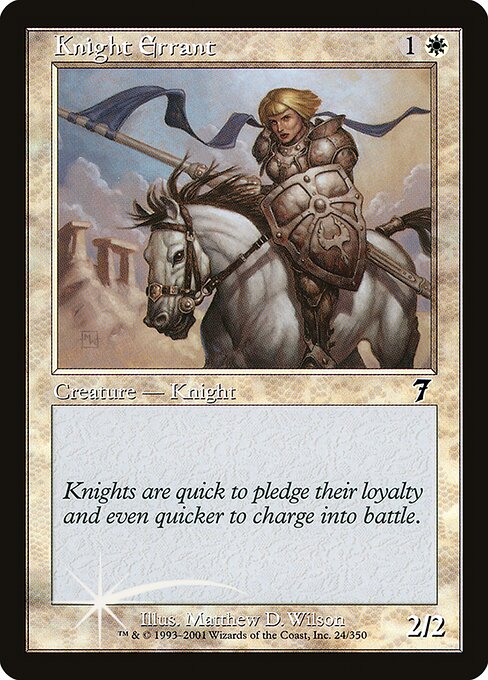 Knight Errant — art by Matthew D. Wilson