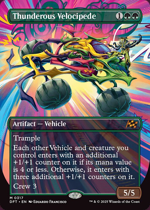 Thunderous Velocipede — art by Eduardo Francisco