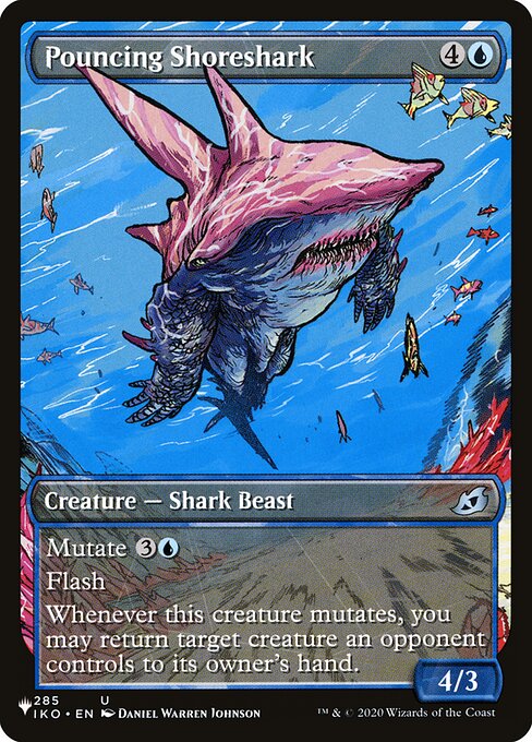 Pouncing Shoreshark — art by Daniel Warren Johnson