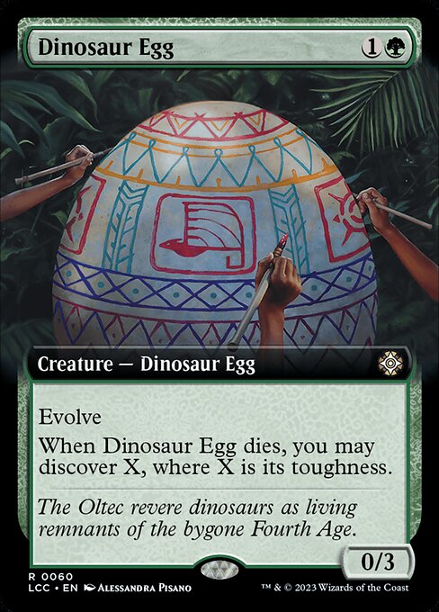 Dinosaur Egg — art by Alessandra Pisano