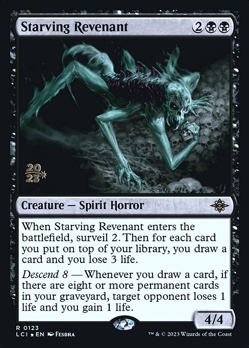 Starving Revenant — art by Fesbra
