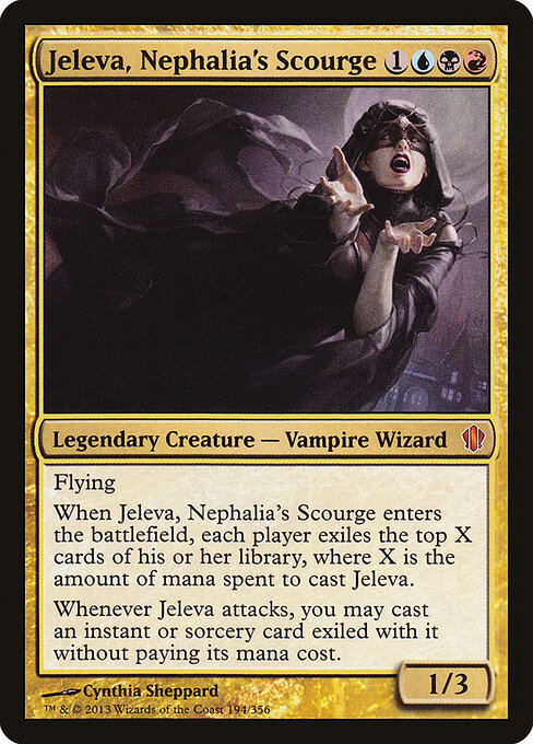 Jeleva, Nephalia's Scourge — art by Cynthia Sheppard