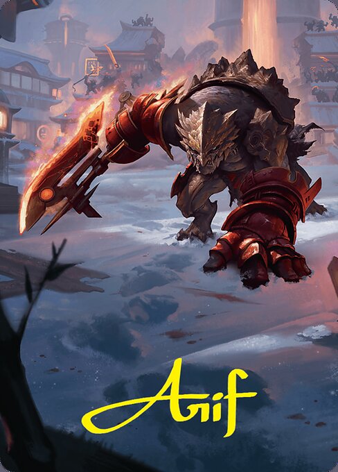 Searslicer Goblin // Searslicer Goblin — art by Arif Wijaya