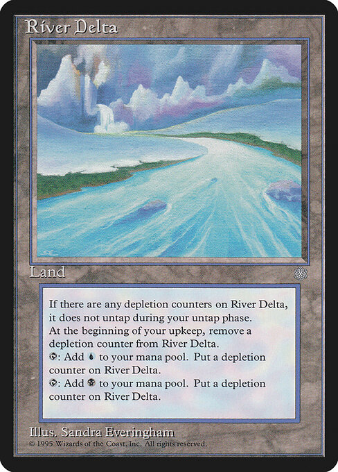 River Delta — art by Sandra Everingham