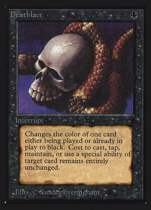 Deathlace — art by Sandra Everingham