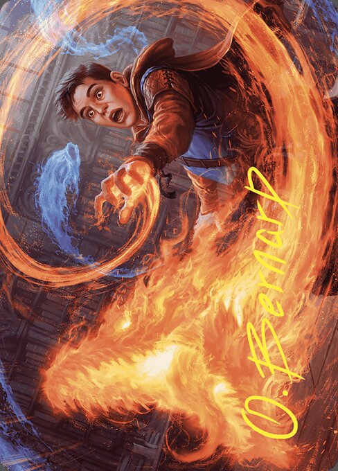 Frantic Firebolt // Frantic Firebolt — art by Olivier Bernard