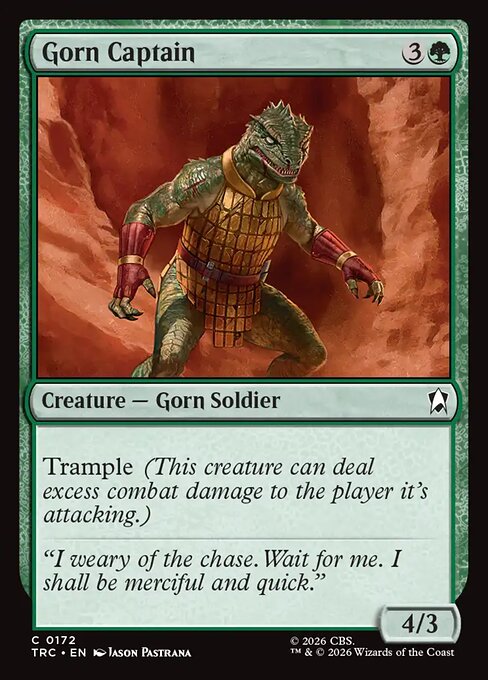 Gorn Captain — art by Jason Pastrana