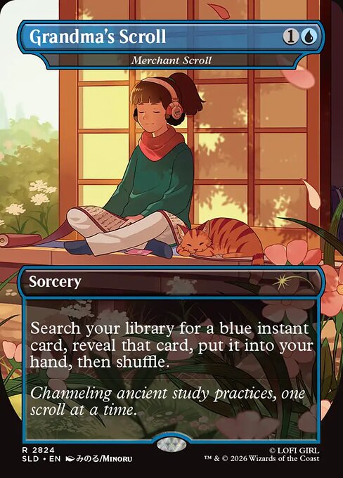 Merchant Scroll — art by Minoru